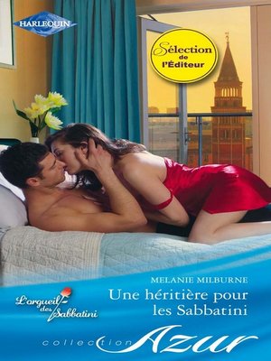 cover image of Une héritière pour les Sabbatini